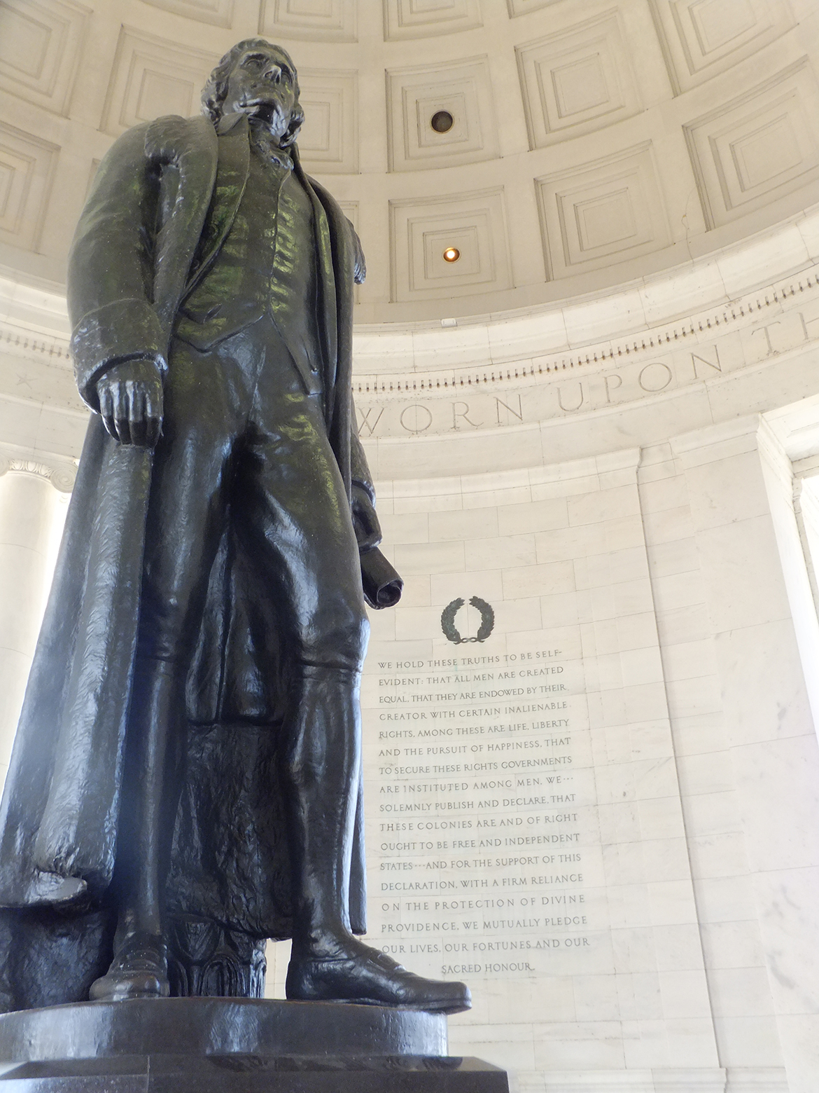 Au coeur du Thomas Jefferson Memorial