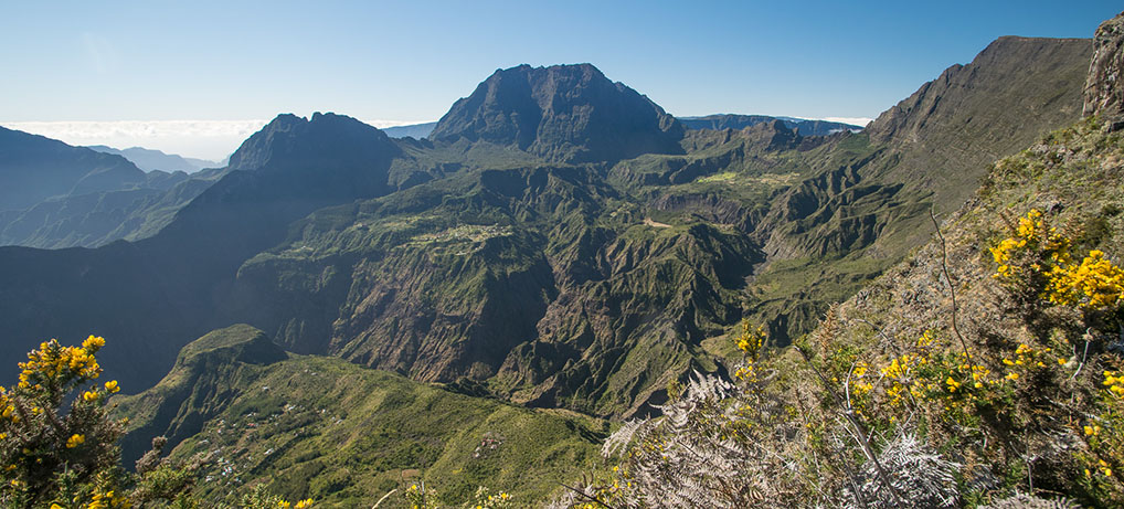 Vue depuis le Maïdo, La Réunion